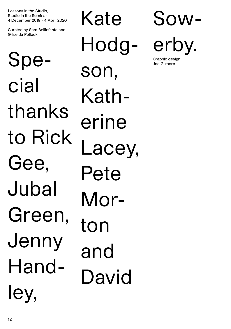  Joe Gilmore graphic design