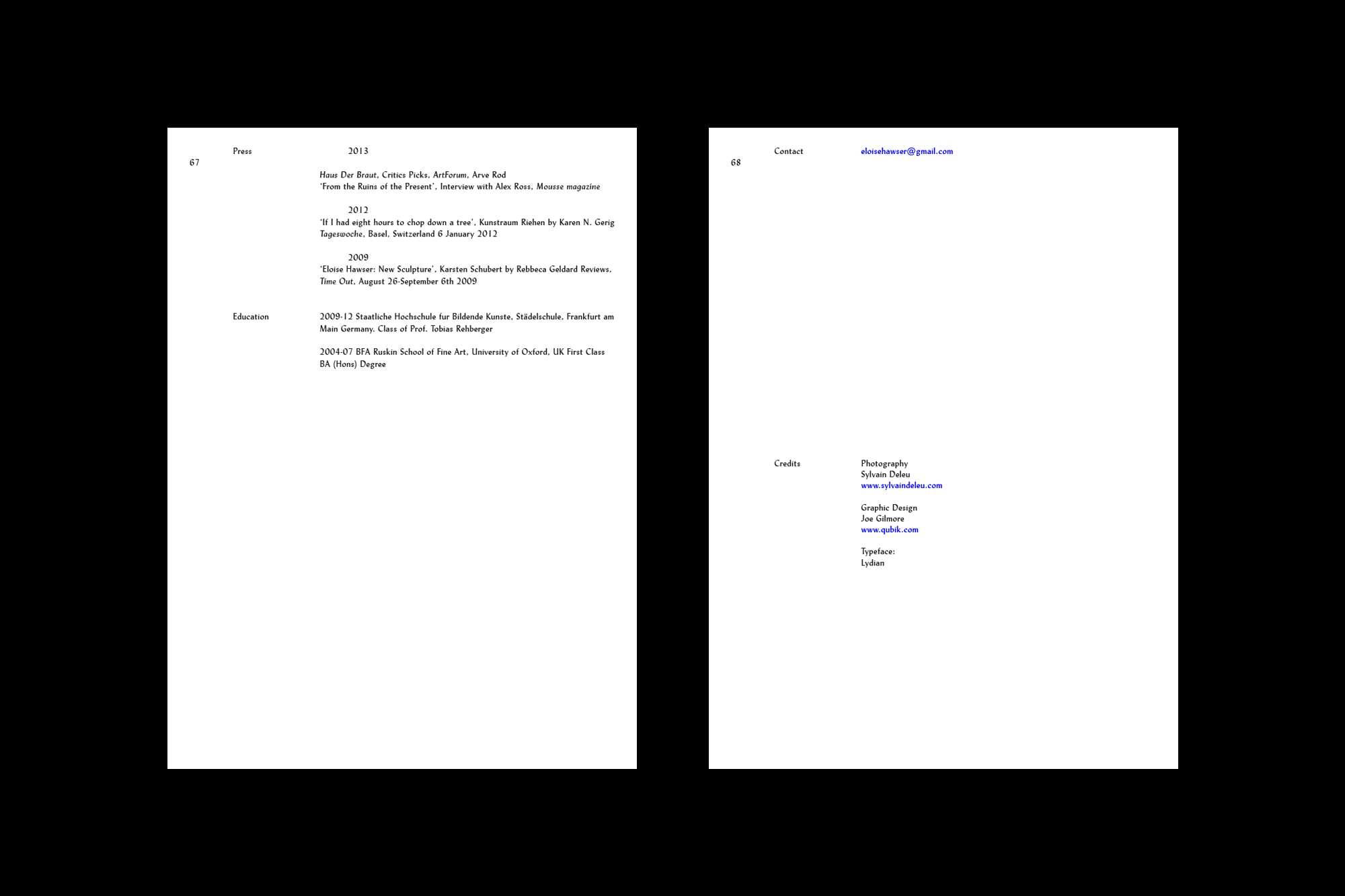  Joe Gilmore graphic design