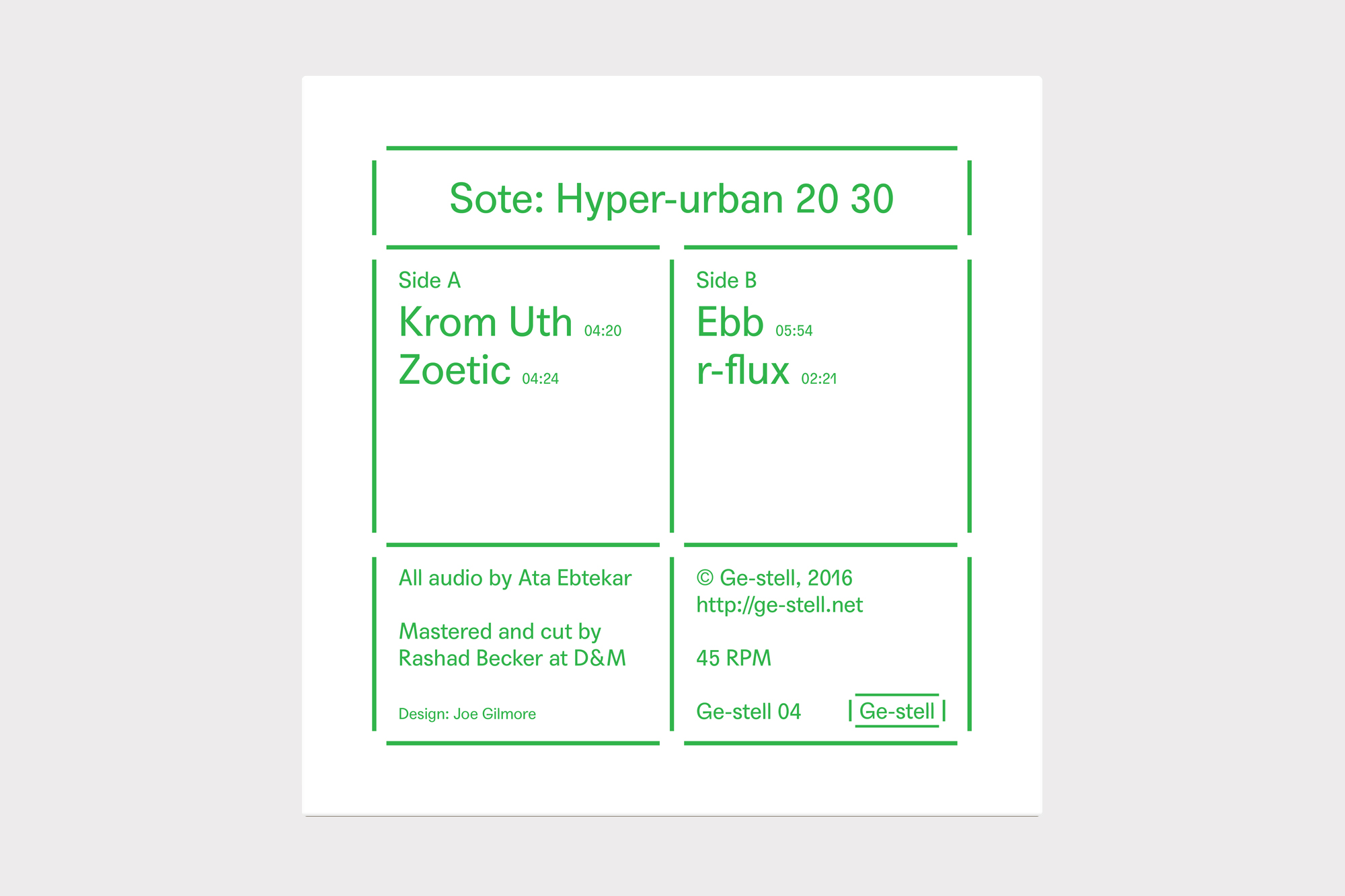  Joe Gilmore graphic design