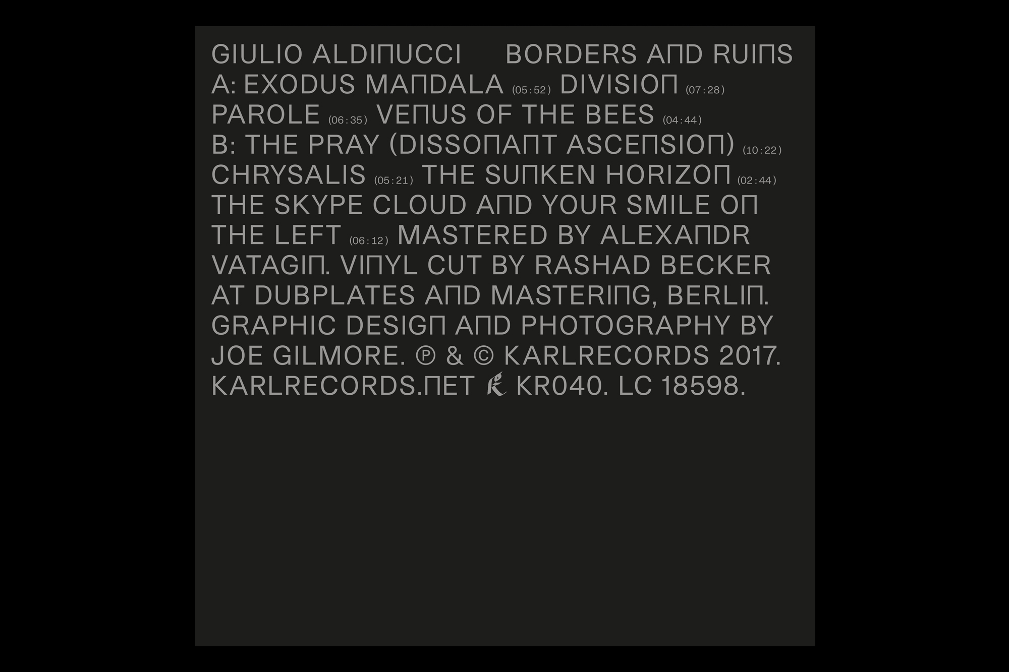  Joe Gilmore graphic design