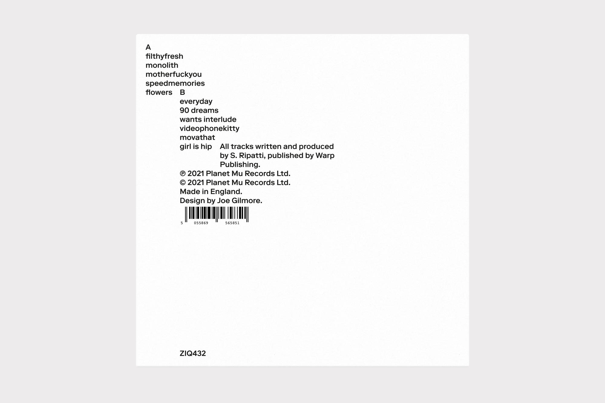  Joe Gilmore graphic design