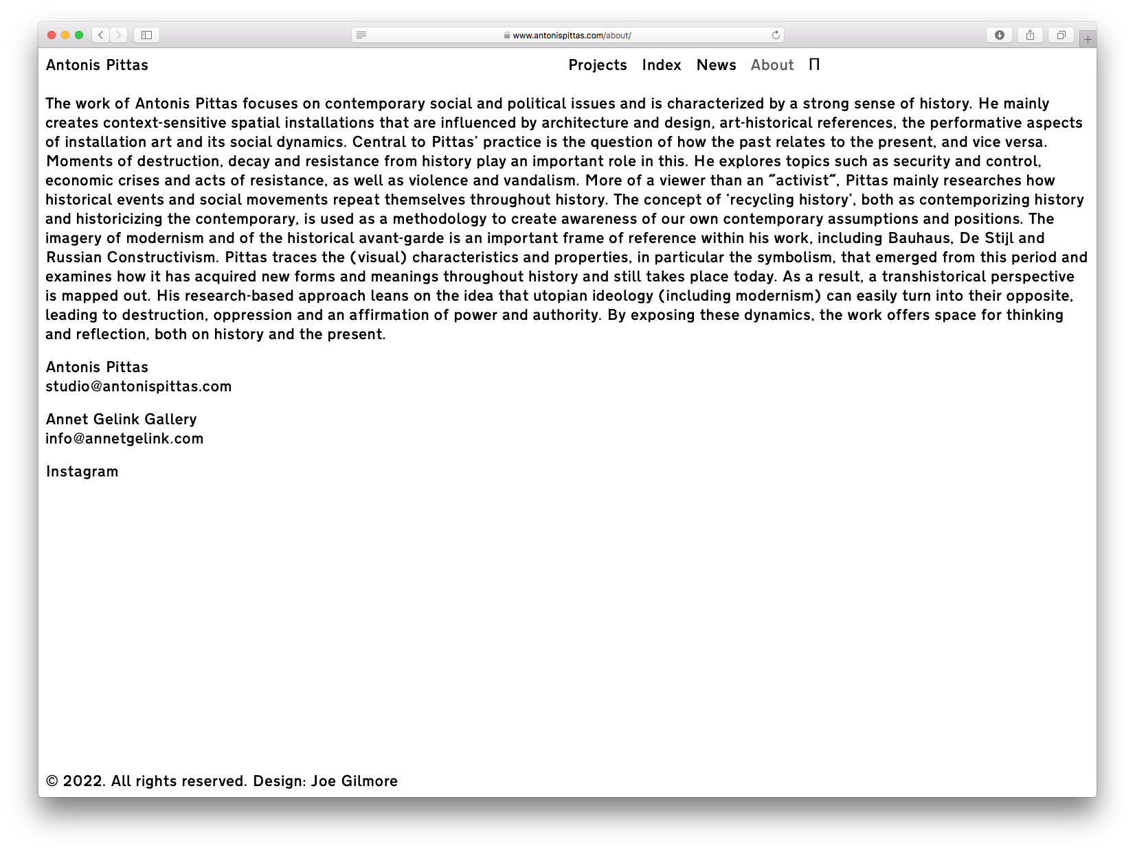  Joe Gilmore graphic design