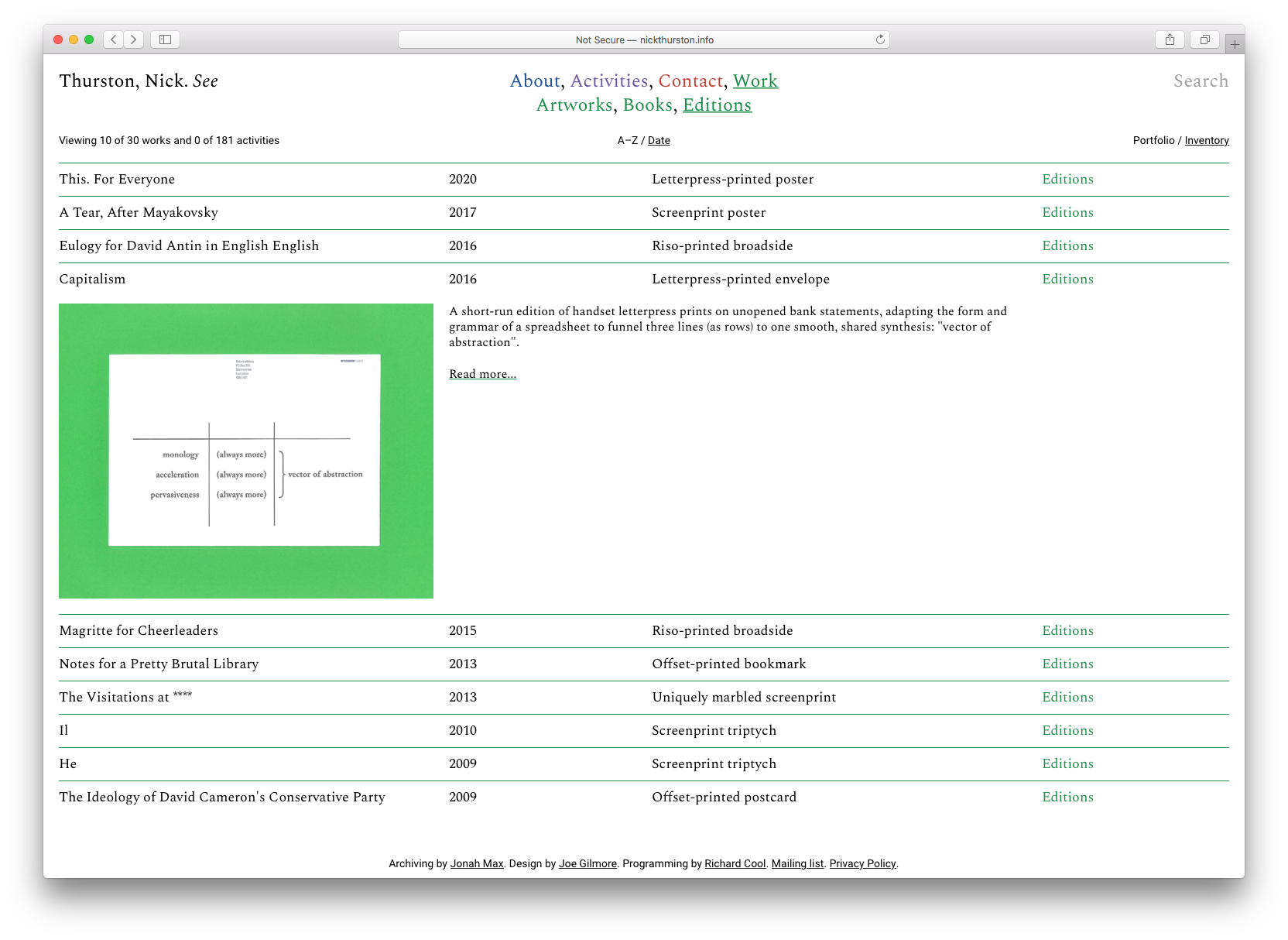  Joe Gilmore graphic design