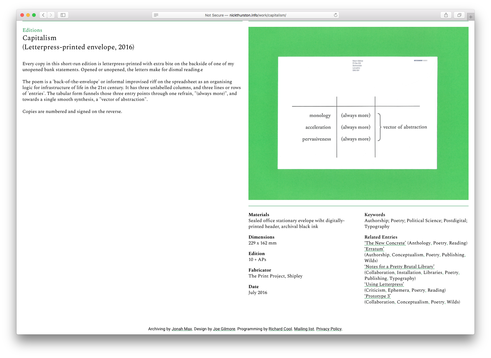  Joe Gilmore graphic design