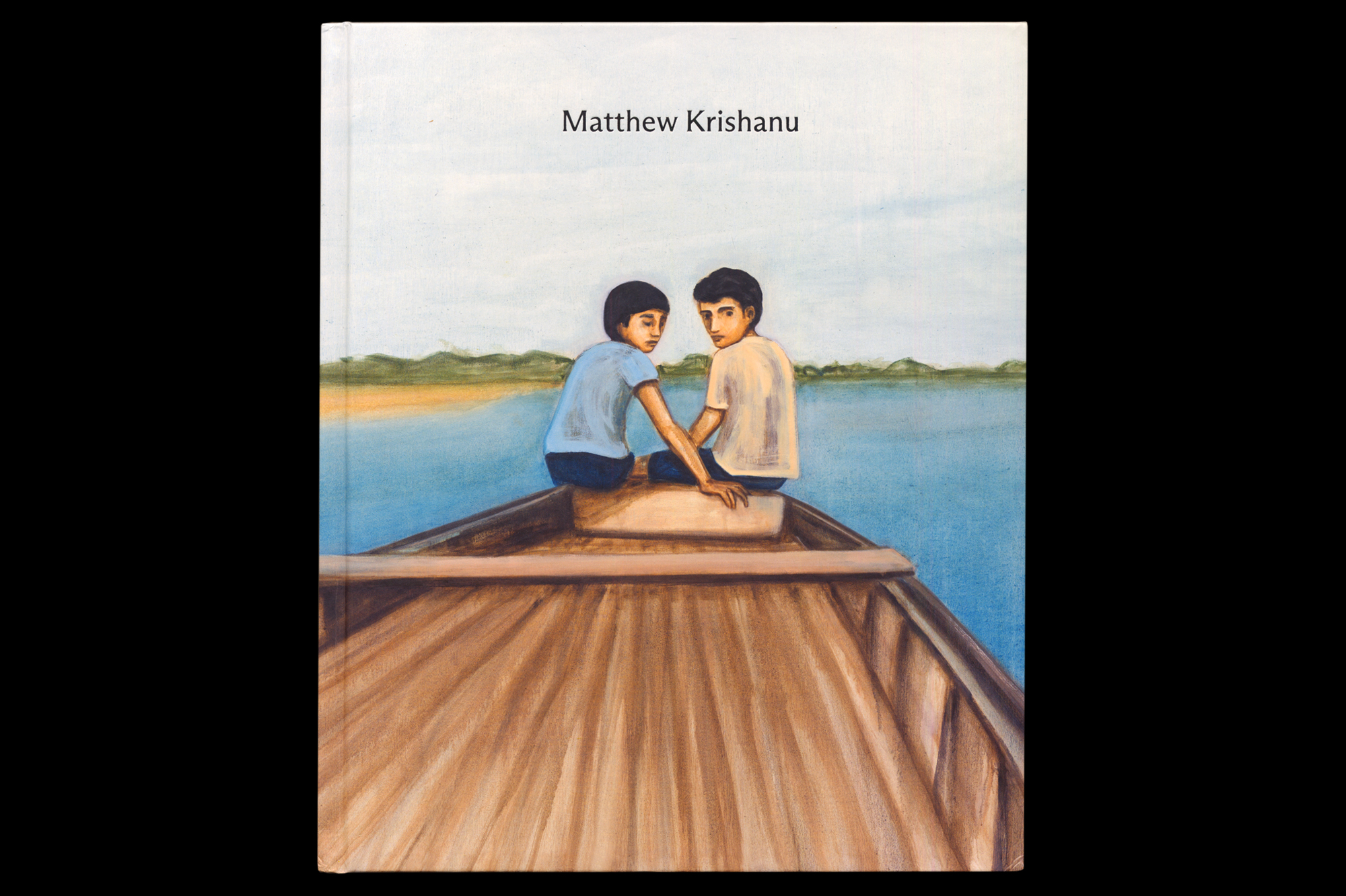 Matthew Krishanu book cover design by Joe Gilmore Joe Gilmore graphic design