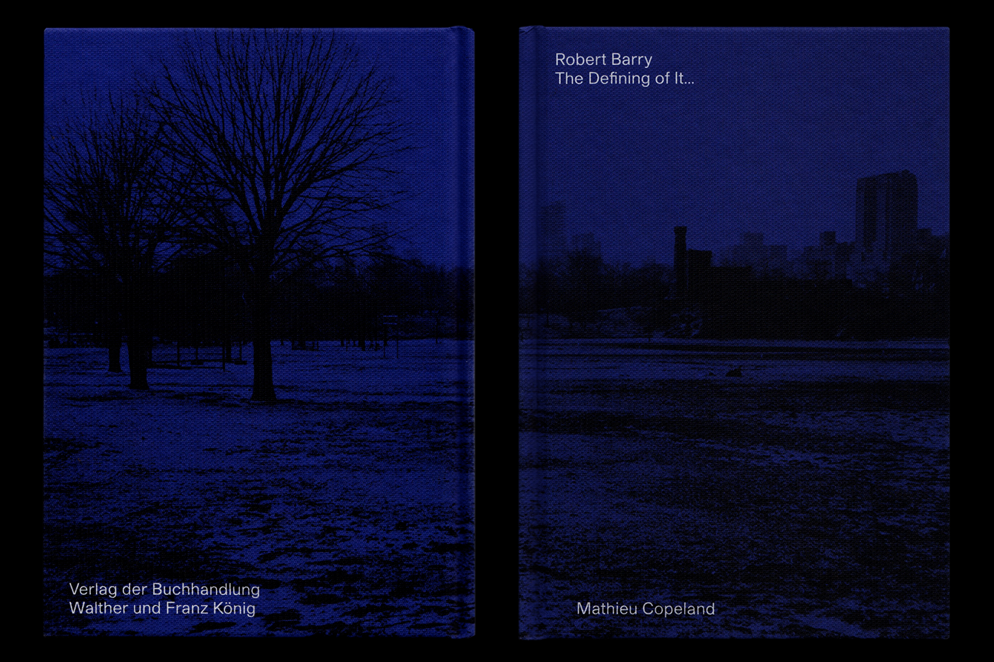 robert barry, the defining of it… Joe Gilmore graphic design