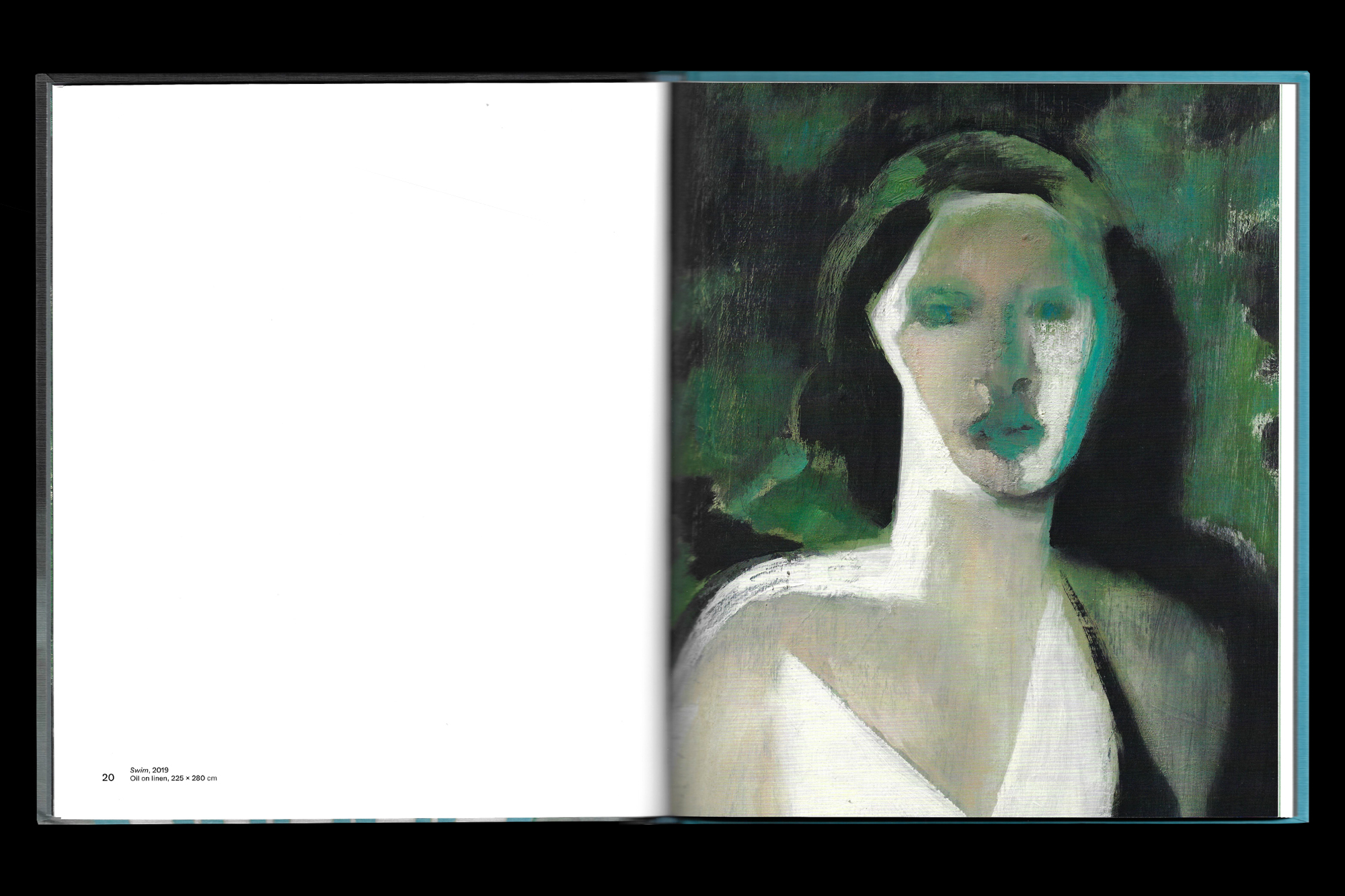 Jonathan Wateridge Uncertain Swimmers book design by Joe Gilmore Joe Gilmore graphic design