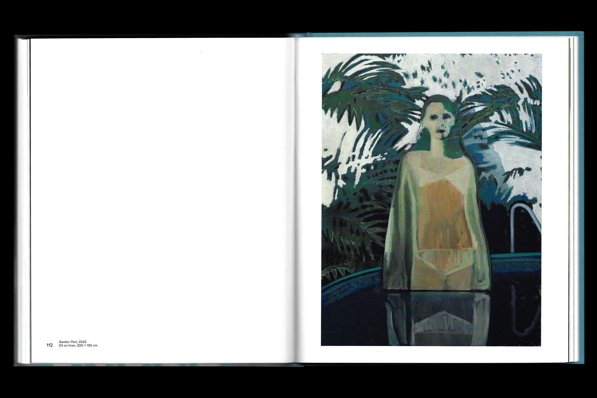 Jonathan Wateridge Uncertain Swimmers book design by Joe Gilmore Joe Gilmore graphic design