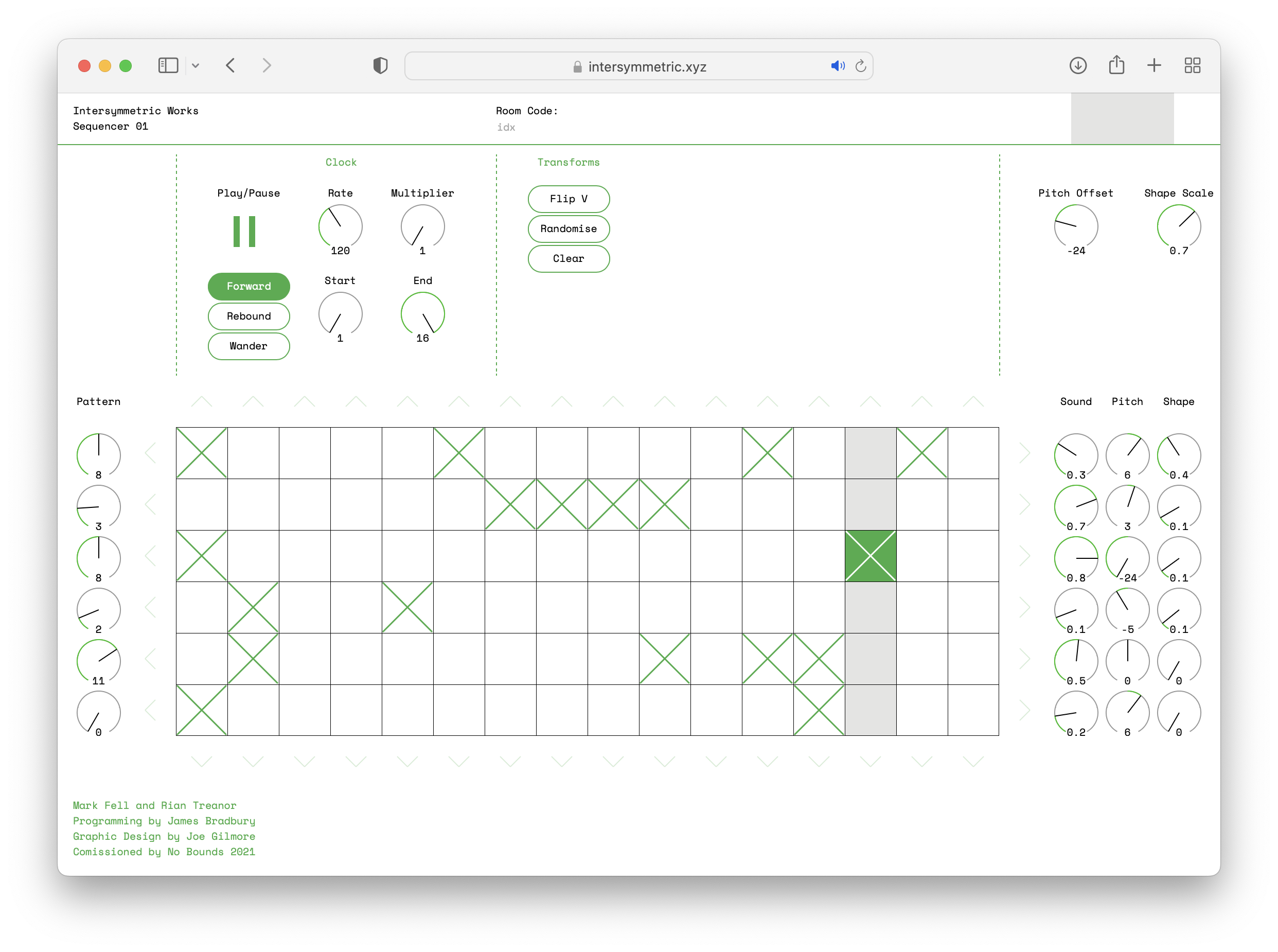 Intersymmetric Works, design by Joe Gilmore Joe Gilmore graphic design
