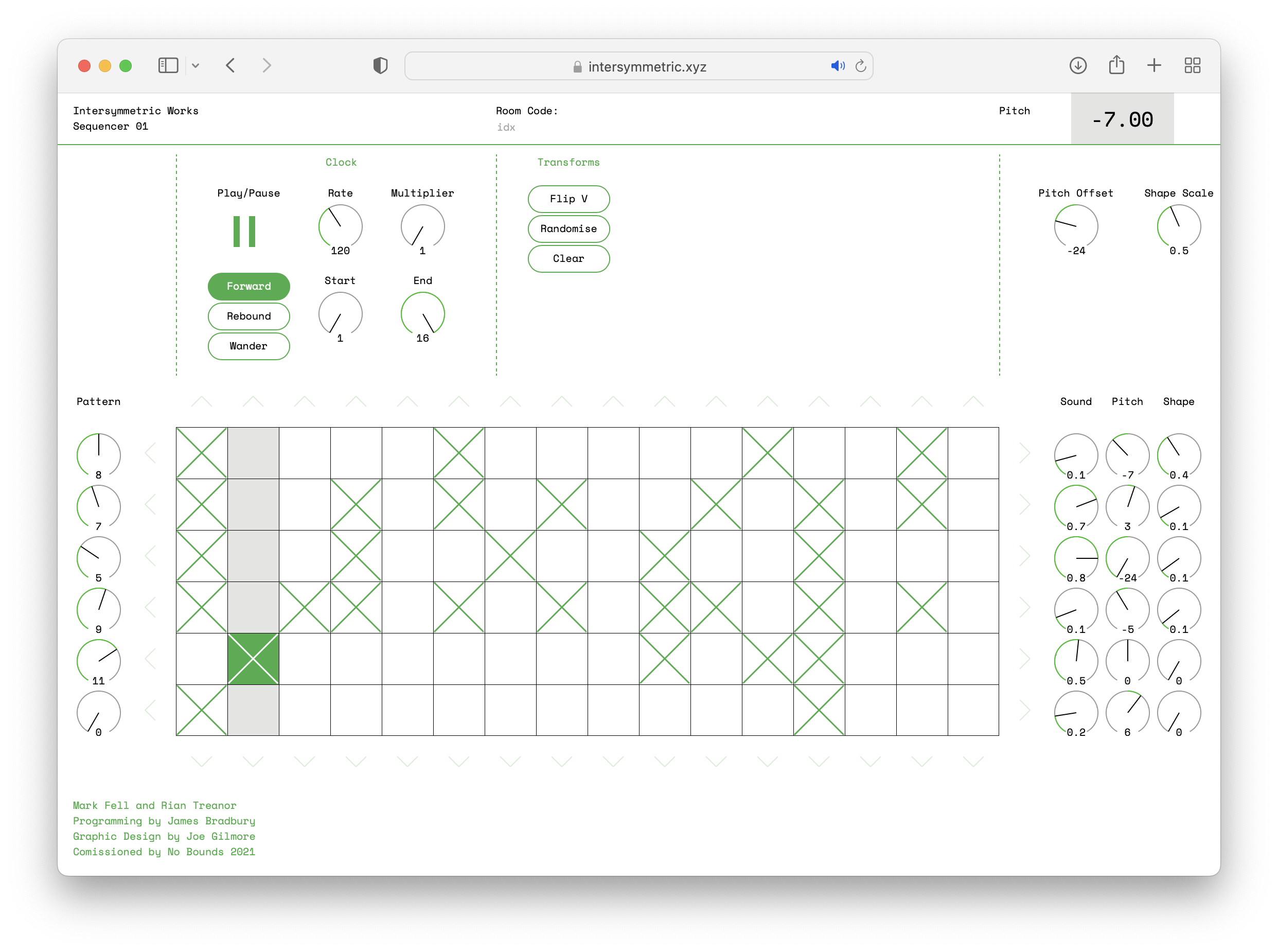 Intersymmetric Works, design by Joe Gilmore Joe Gilmore graphic design