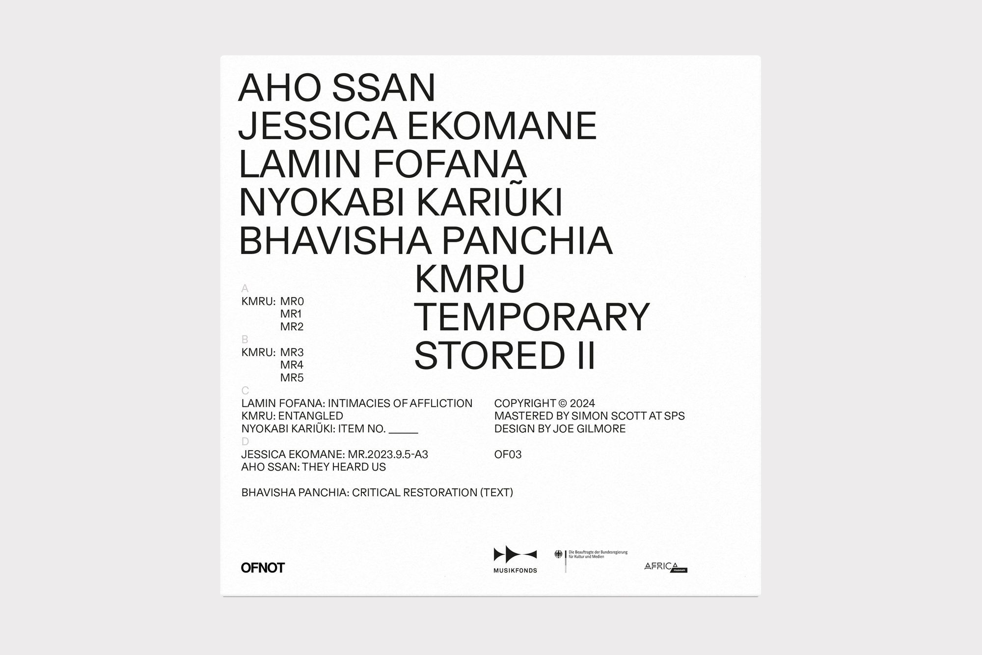  Joe Gilmore graphic design