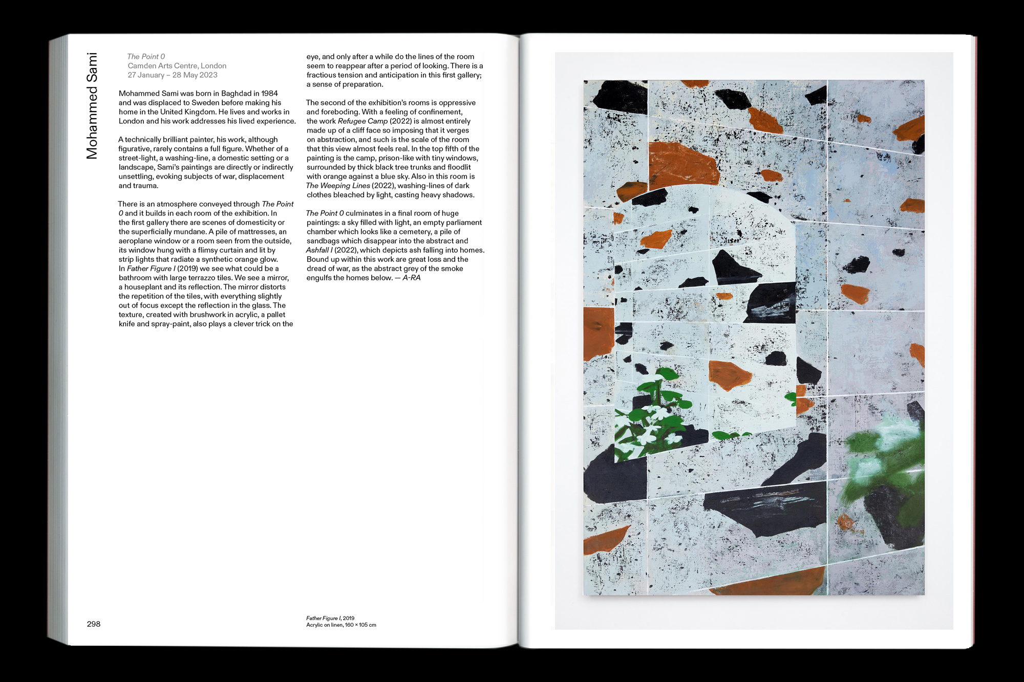 Anomie Review of Contemporary British Painting 3 Joe Gilmore graphic design