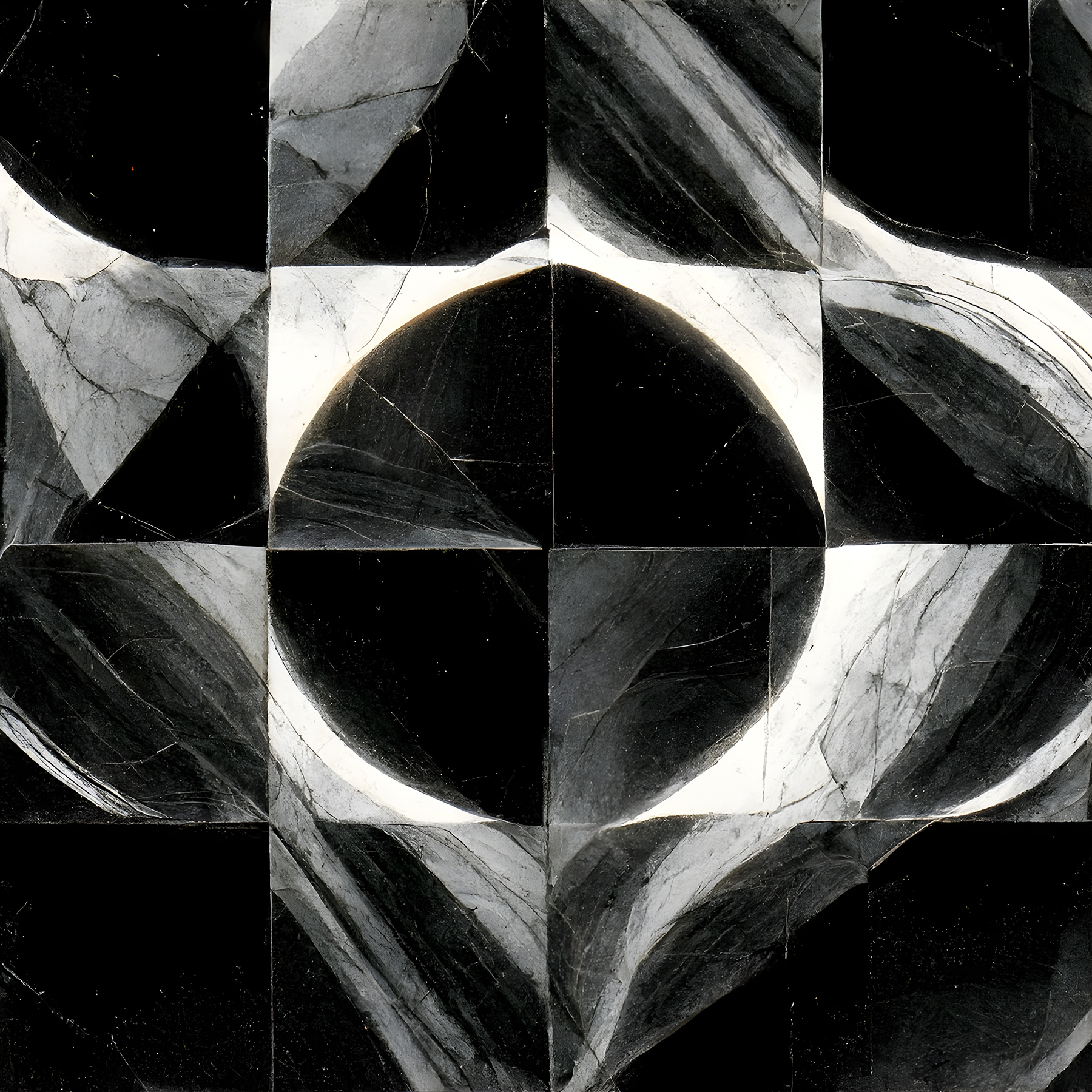 Digital album cover by Joe Gilmore and artificial intelligence Joe Gilmore graphic design