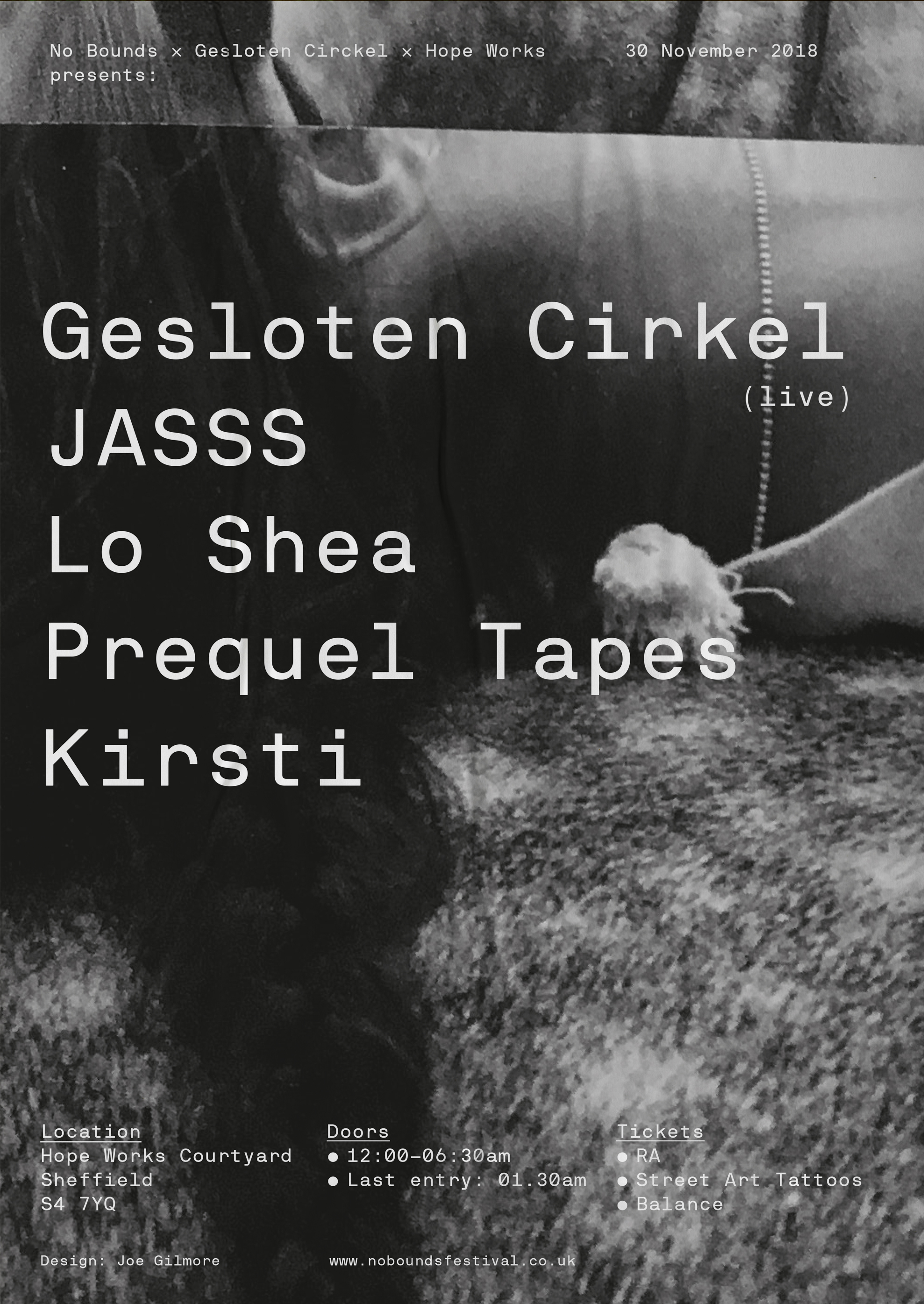 Poster design by Joe Gilmore Joe Gilmore graphic design