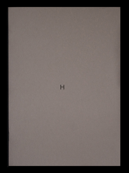 H by Joe Gilmore Joe Gilmore graphic design