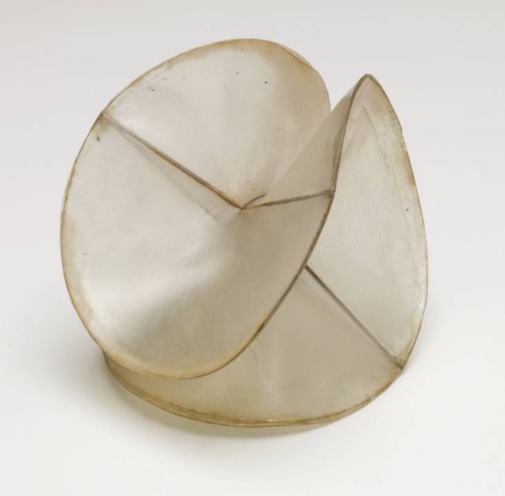 Model for 'Spheric Theme' circa 1937 by Naum Gabo 1890-1977