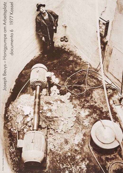 Joseph Beuys - Honigpumpe am Arbeitsplatz 1977 by Joseph Beuys 1921-1986